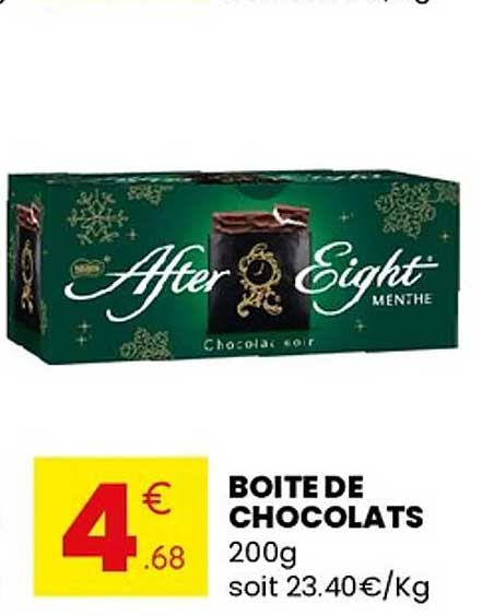 BOITE DE CHOCOLATS