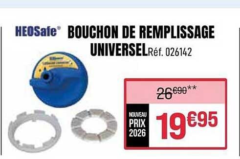 BOUCHON DE REMPLISSAGE UNIVERSEL Réf. 026142