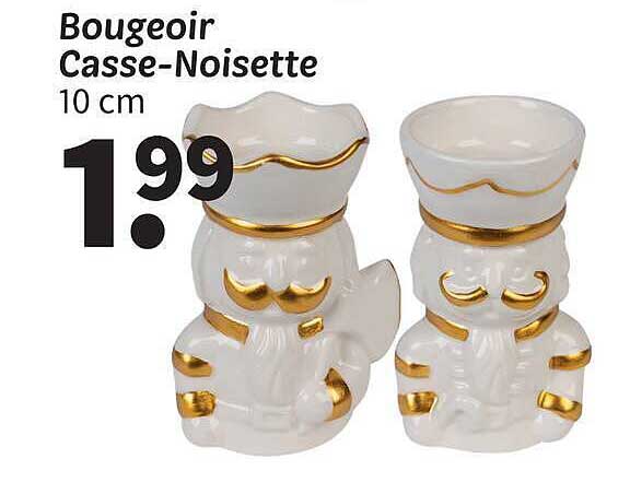 Bougeoir Casse-Noisette 10 cm