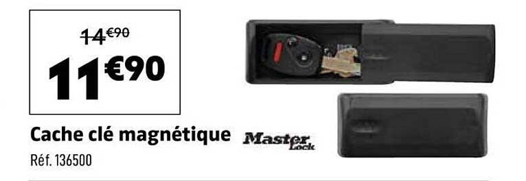 Cache clé magnétique