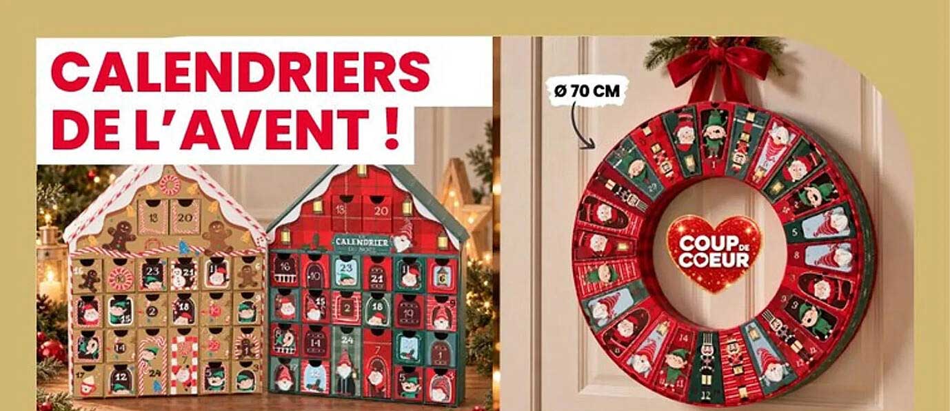 CALENDRIERS DE L'AVENT !