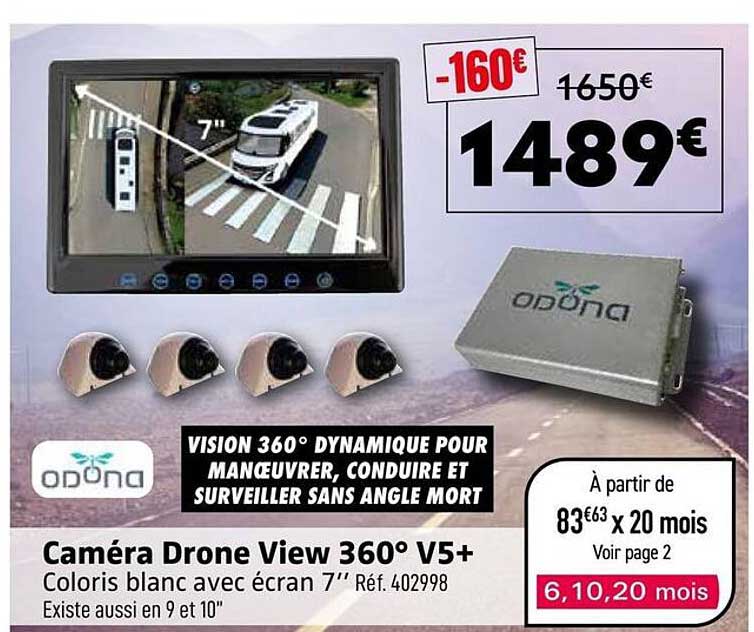 Caméra Drone View 360° V5+