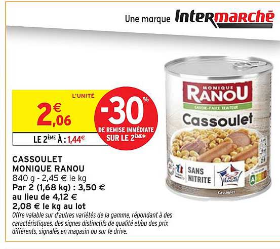 CASSOULET MONIQUE RANOU