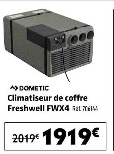 Climatiseur de coffre Freshwell FWX4 Réf. 706144