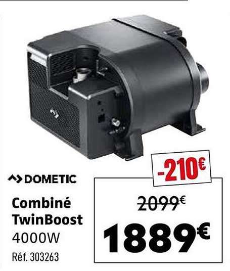 Combiné TwinBoost 4000W