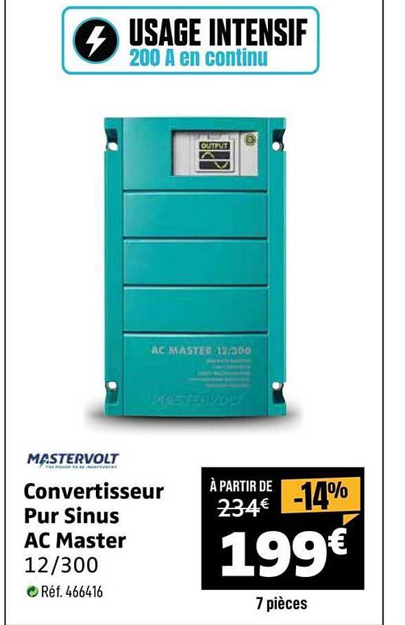 Convertisseur Pur Sinus AC Master 12/300