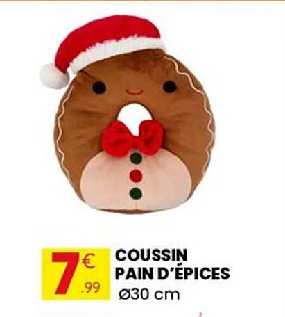 COUSSIN PAIN D'ÉPICES Ø30 cm