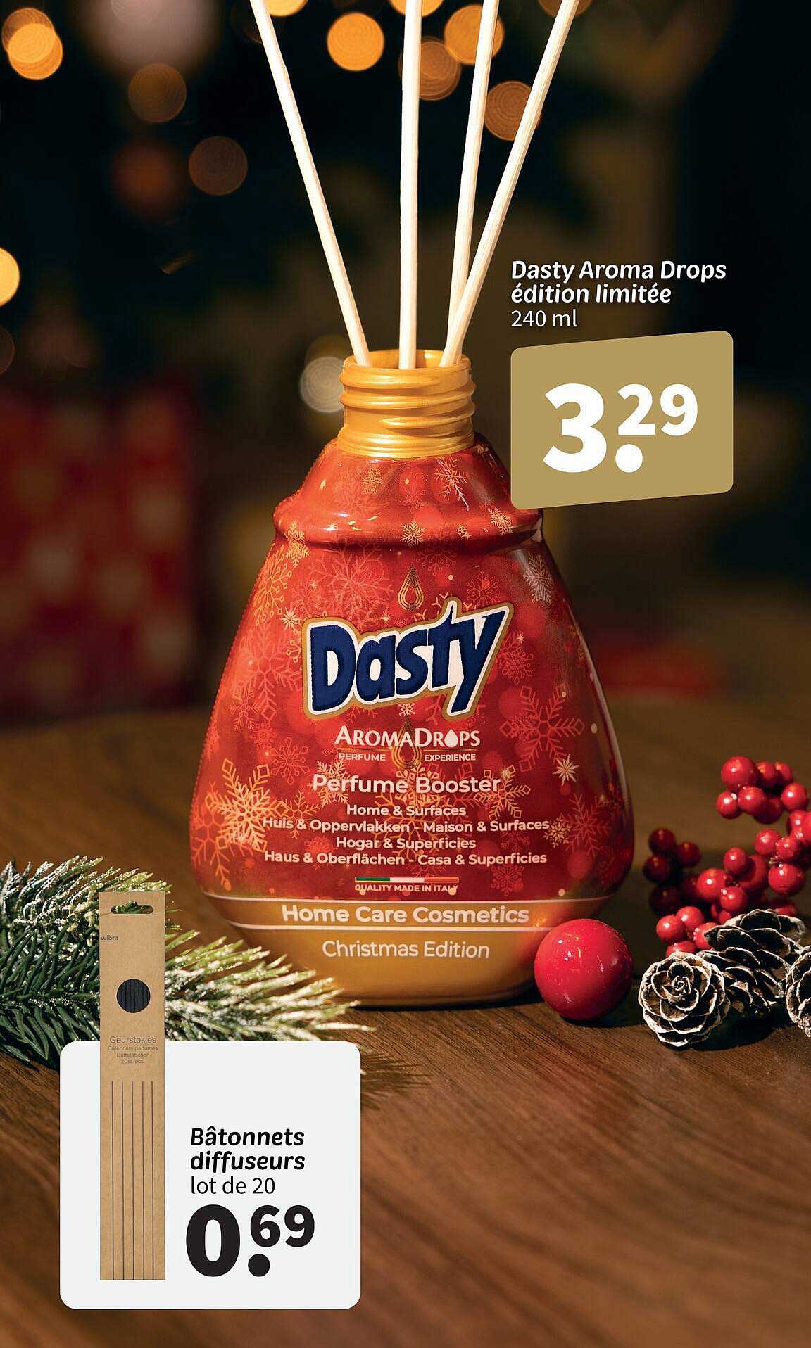 Dasty Aroma Drops édition limitée 240 ml