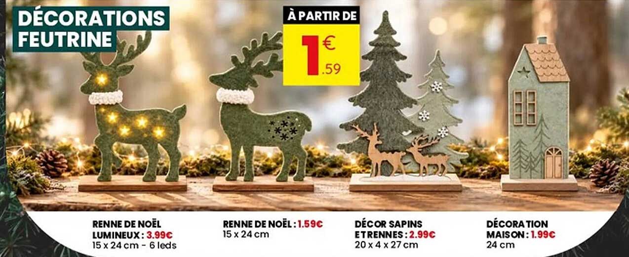 DÉCORATIONS FEUTRINE
