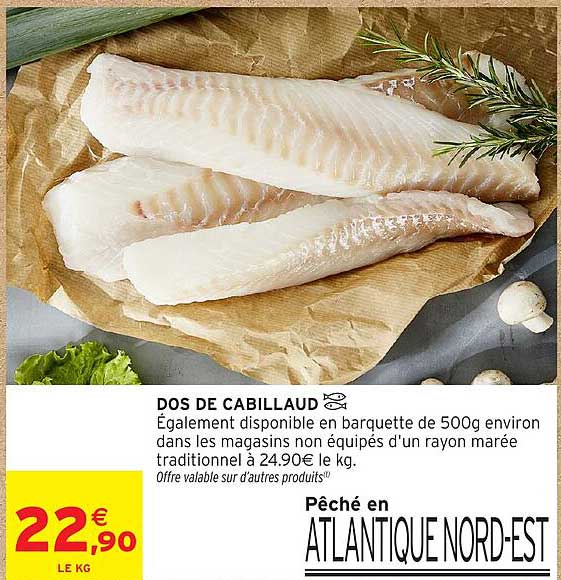 DOS DE CABILLAUD