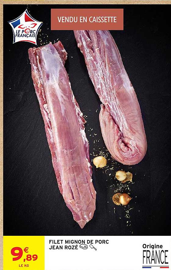 FILET MIGNON DE PORC JEAN ROZÉ