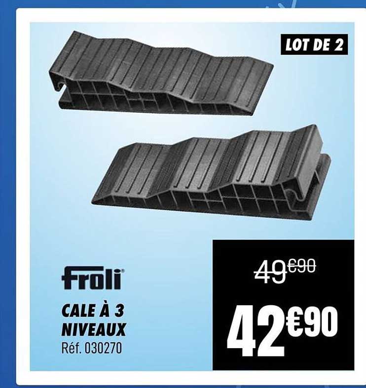 Froli CALE À 3 NIVEAUX Réf. 030270