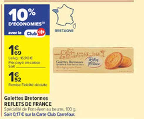Galettes Bretonnes REFLETS DE FRANCE