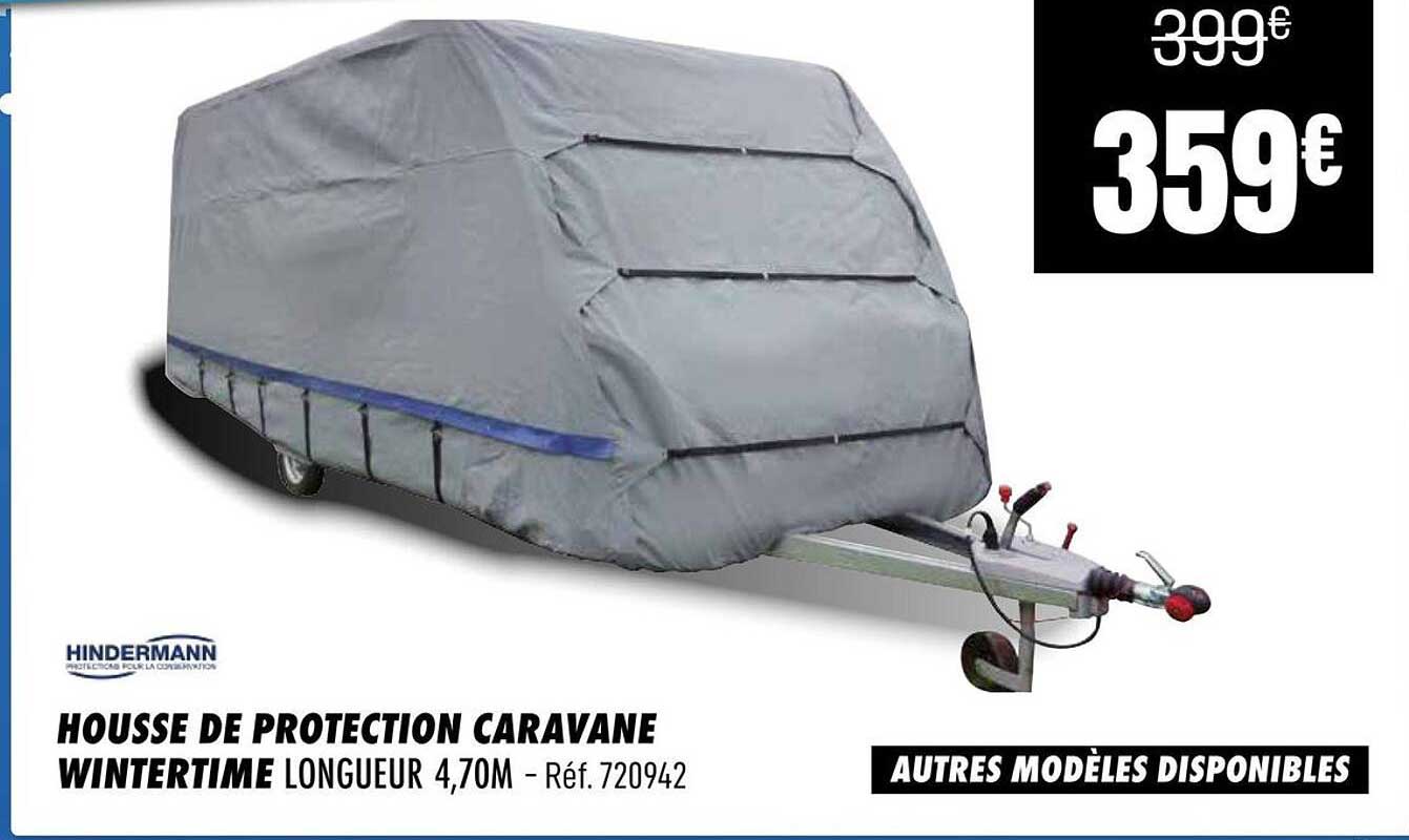 HOUSSE DE PROTECTION CARAVANE WINTERTIME LONGUEUR 4,70M - Réf. 720942