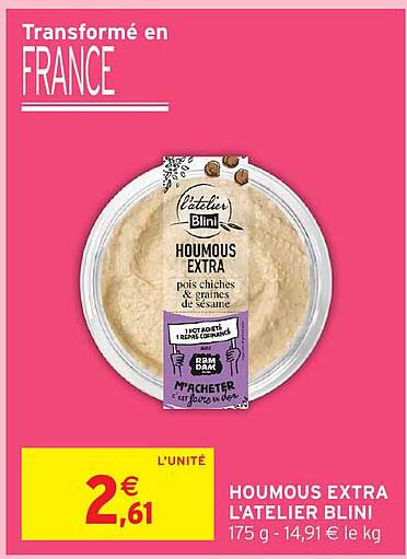 HUMOUS EXTRA L’ATELIER BLINI 175 g