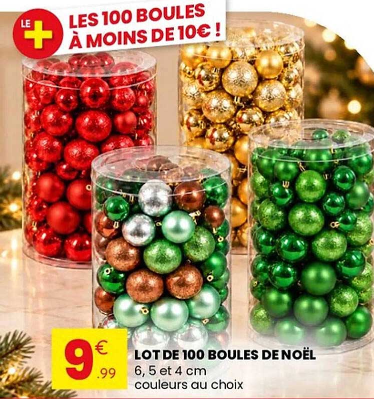 LES 100 BOULES À MOINS DE10€ !