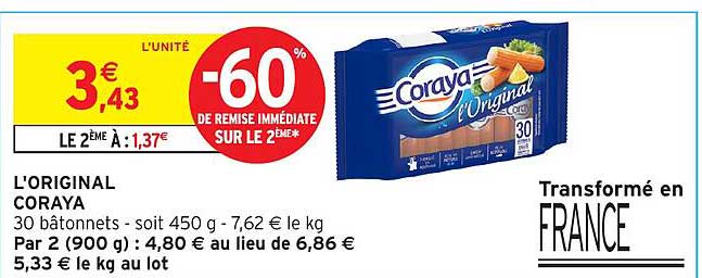 L'ORIGINAL CORAYA