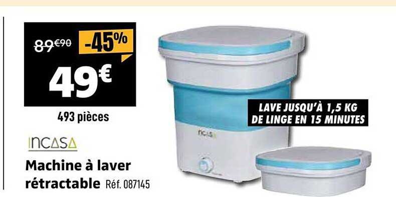 Machine à laver rétractable Réf. 087145