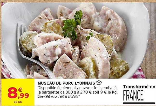 MUSEAU DE PORC LYONNAIS