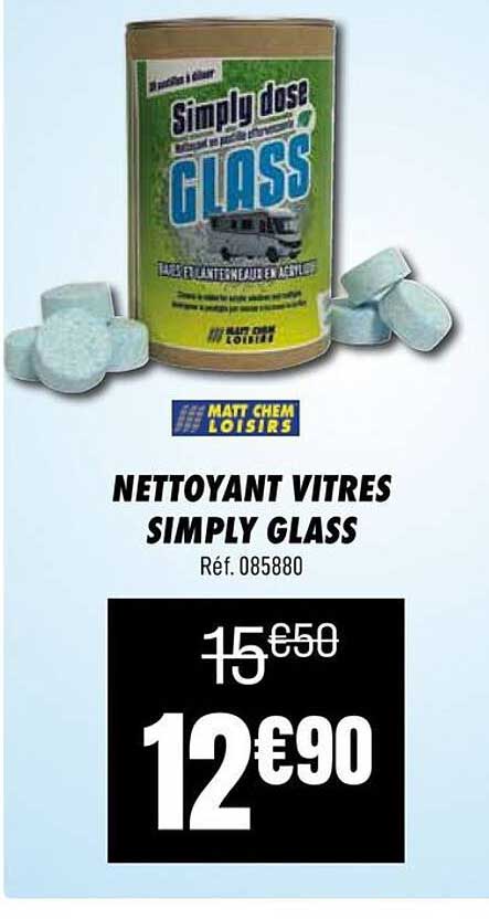 NETTOYANT VITRES SIMPLY GLASS