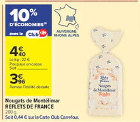 Nougats de Montélimar REFLETS DE FRANCE