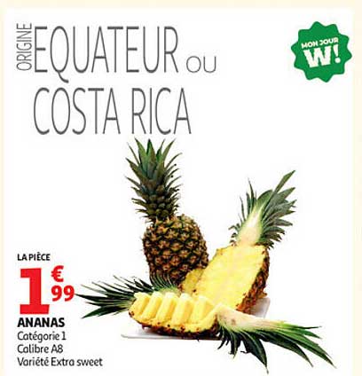ORIGINE EQUATEUR ou COSTA RICA