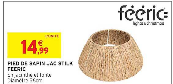 PIED DE SAPIN JAC STILK FEERIC