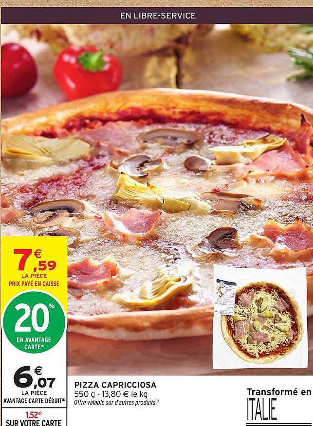 PIZZA CAPRICCIOSA