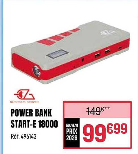 POWER BANK START-E 18000