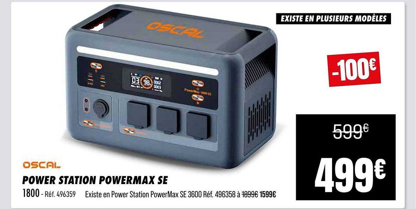 POWER STATION POWERMAX SE 1800