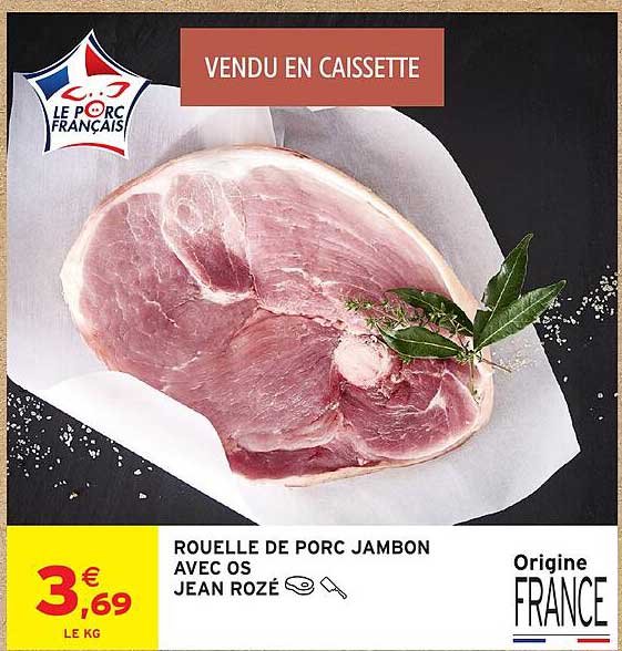 ROUELLE DE PORC JAMBON AVEC OS JEAN ROZÉ