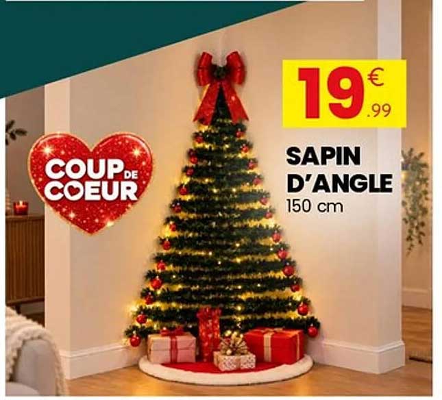 SAPIN D’ANGLE 150 cm