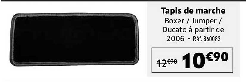 Tapis de marche Boxer / Jumper / Ducato à partir de 2006 - Réf. 860082