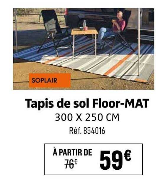 Tapis de sol Floor-MAT 300 x 250 cm