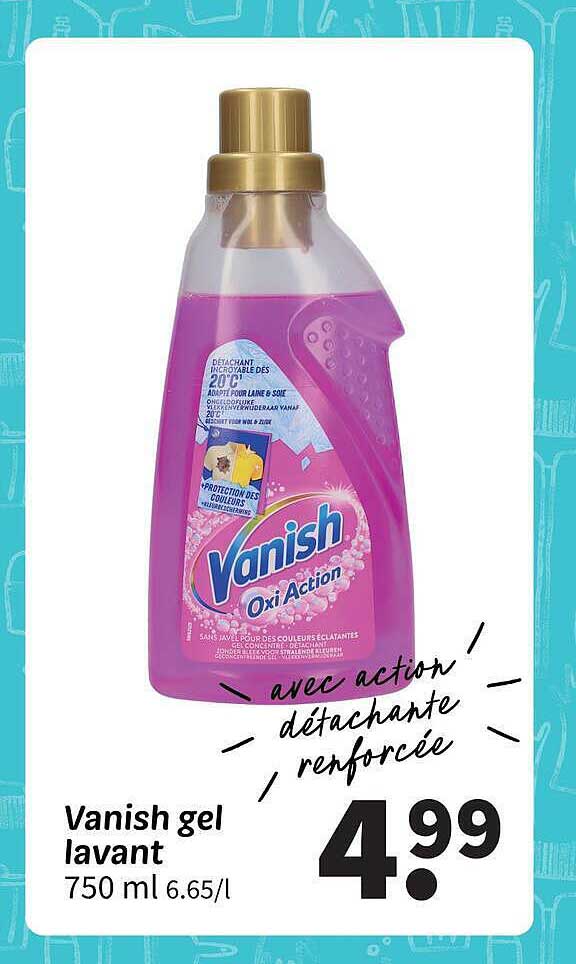 Vanish gel lavant