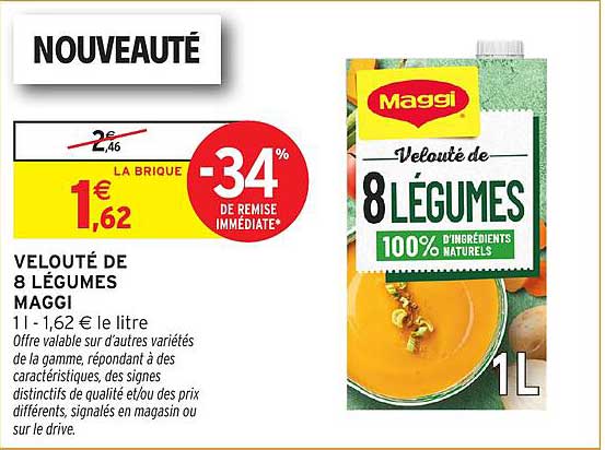 VELOUTÉ DE 8 LÉGUMES MAGGI