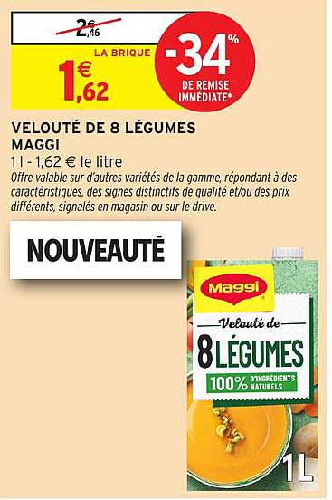 VELOUTÉ DE 8 LÉGUMES MAGGI