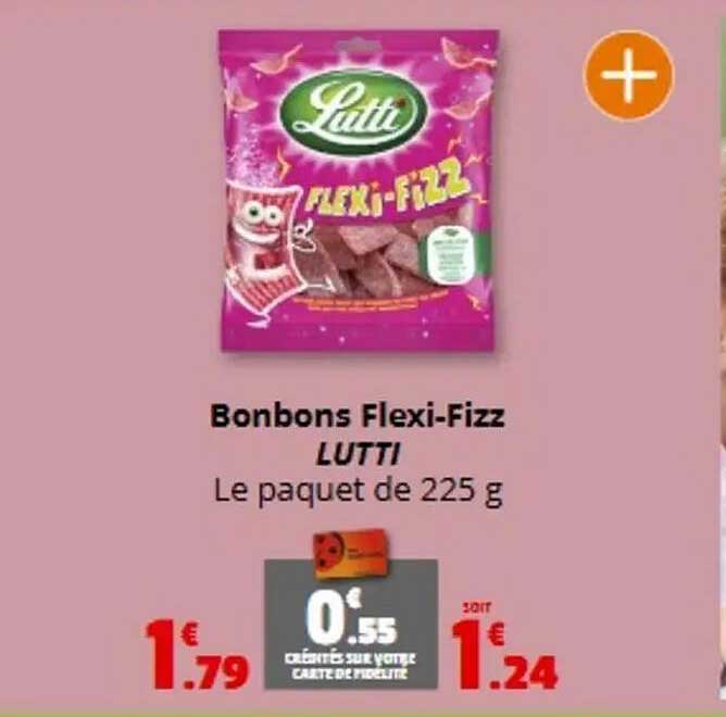 Bonbons Flexi-Fizz LUTTI