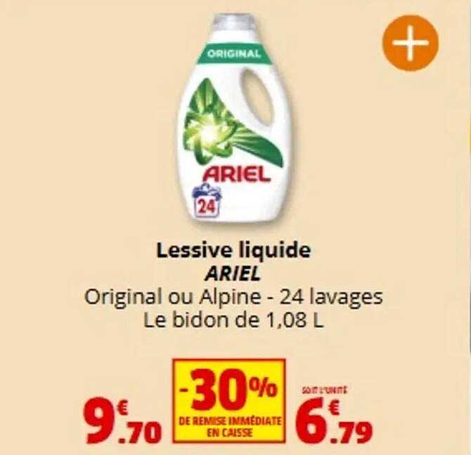 Lessive liquide ARIEL