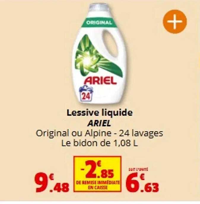 Lessive liquide ARIEL