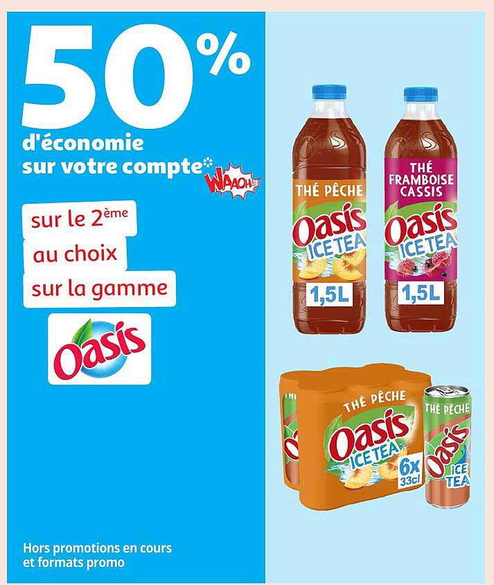 50% d’économie sur votre compte*