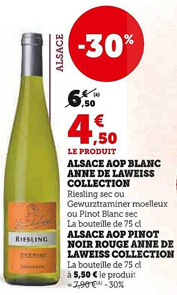 ALSACE AOP BLANC ANNE DE LAWEISS COLLECTION