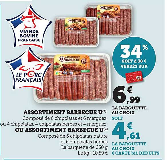 ASSORTIMENT BARBECUE U