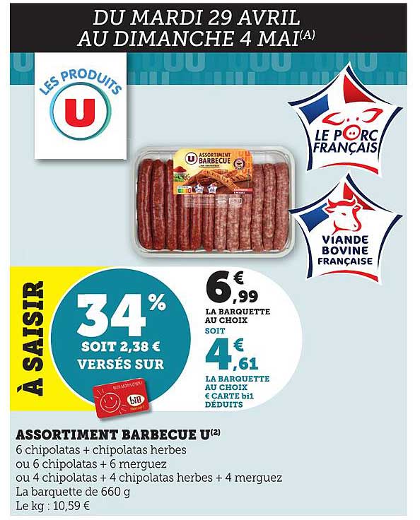 ASSORTIMENT BARBECUE U
