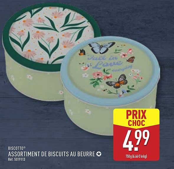 ASSORTIMENT DE BISCUITS AU BEURRE