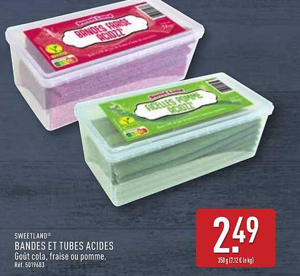 BANDES ET TUBES ACIDES
