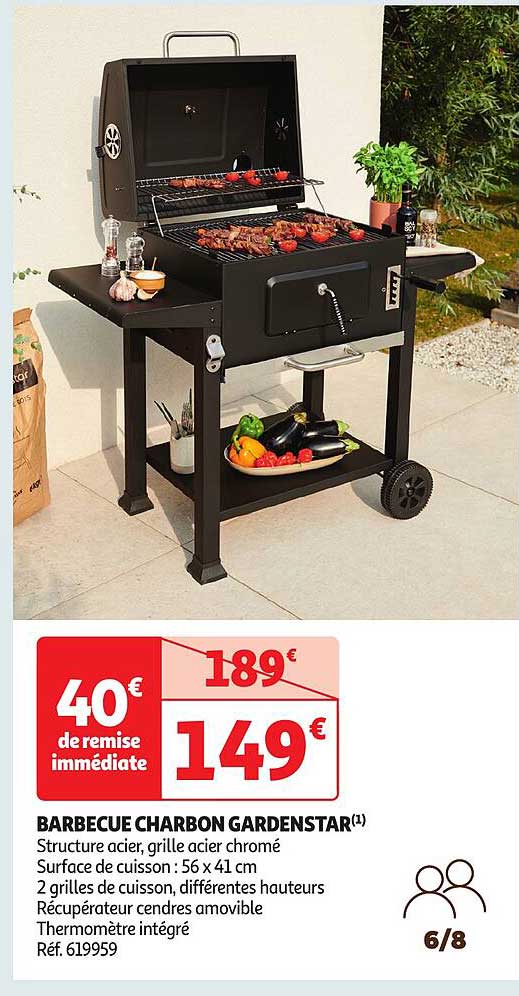 BARBECUE CHARBON GARDENSTAR