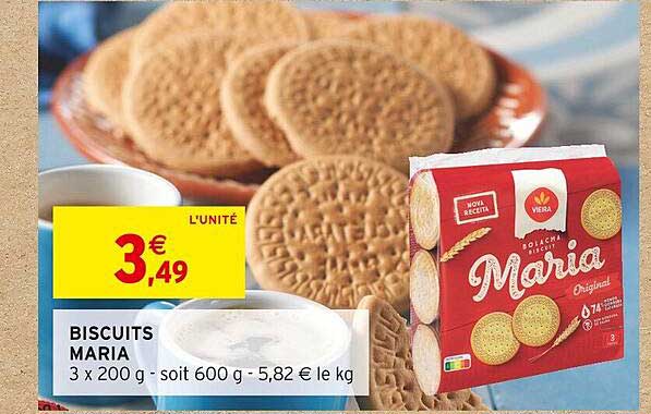 BISCUITS MARIA