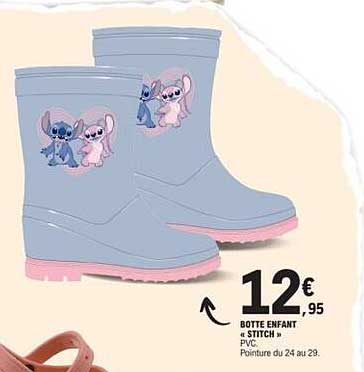Botte enfant « Stitch »