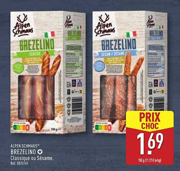 Brezelino Classique ou Sésame
